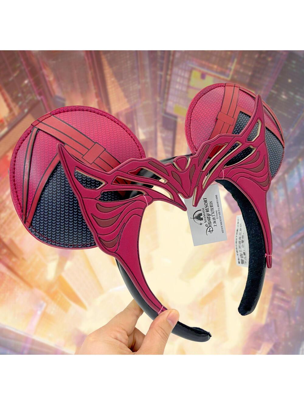 Marvel Scarlet Witch Minnie Ears Headband Ears Wanda Maximoff - Picture 3 of 7